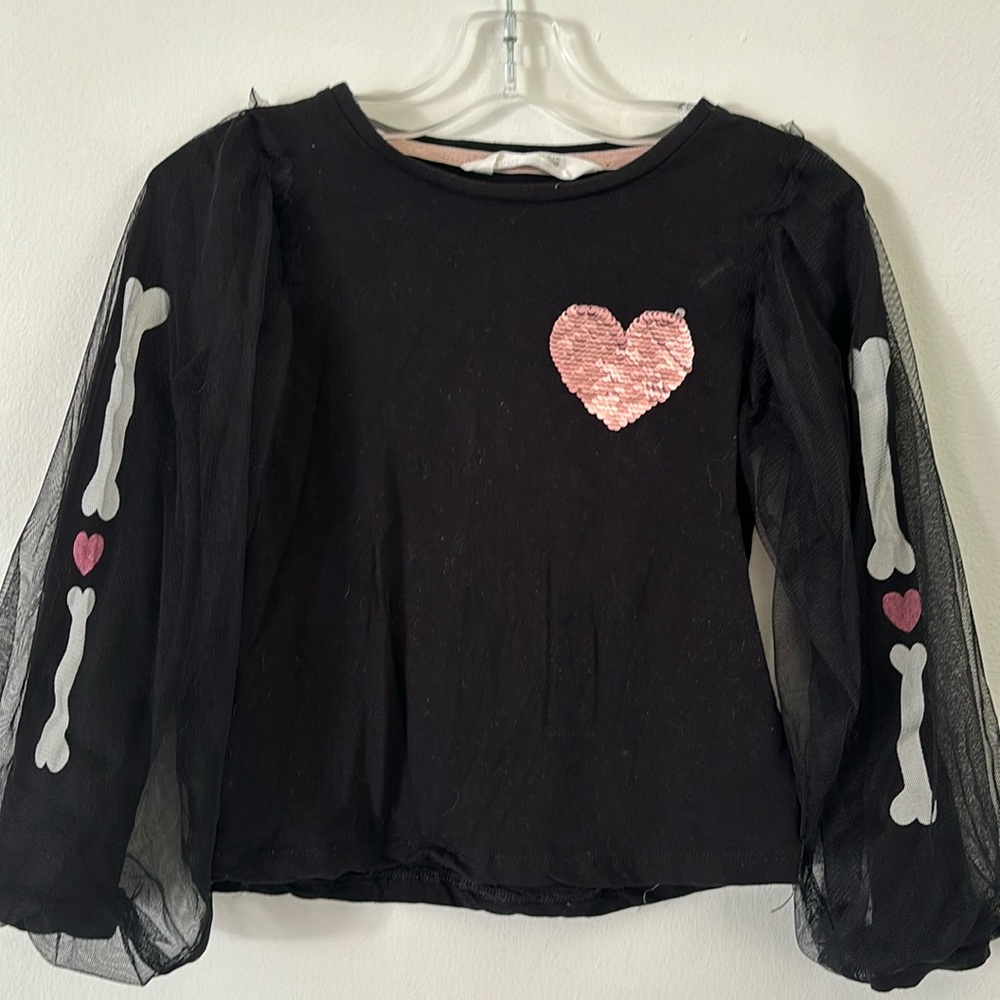 H&M Skeleton Top